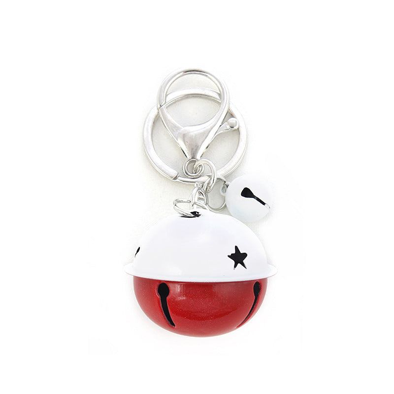 Wholesale Metal Color Bell Keychain